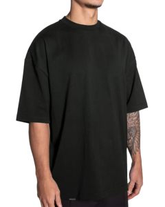 T-shirt en coton pour hommes, décontracté, à manches courtes, col rond, doux, respirant, léger, durable, confortable, élégant, pour la salle de sport - Product Image 3