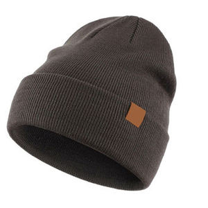 Gorro de Invierno Grueso y Cálido de Moda Ikhlas Sports para Adultos, Unisex, de Poliéster/Algodón, Clásico para Uso Diario, con Logotipo Bordado Personalizado - Product Image 1