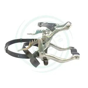 Full Mouth Speculum for Horse Mouth Gag Big Animals Horse & Cattle Speculum Horse Mouth Gag with Black Straps Stainless Steel