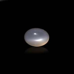 Loose 5.1 Carat Oval Pink Lab-Created Emerald Cabochon Gemstone for Fine Jewelry - Product Image 1