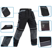 Pantalon de travail cargo pour homme avec service OEM, pantalon de sécurité multi-poches en tissu, vêtements de travail