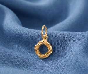 Pendentif clou en argent sterling 925, serti d'une pierre semi-montée de 10 mm, à facettes coussin, pré-découpé, pour la création de bijoux DIY - Product Image 3