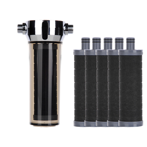 Filtro de Ducha Doble Moolmang con Recambio de 5 Piezas, Certificado NSF 177 372, 3200 Galones, Elimina Cloro y Contaminantes Metálicos Pesados - Product Image 1