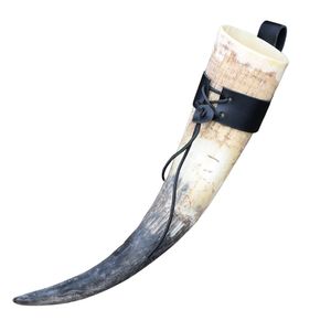 Cuerno Vikingo para Beber Hecho a Mano con Diseño Personalizado, Material Orgánico, Artesanía Natural, Compra al por Mayor, Exportación, Decoración del Hogar - Product Image 2