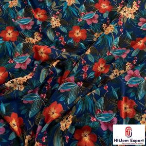 Tela de Poliéster Suave y Moderna con Estampado Digital, Fabricante Personalizado para Prendas de Moda, OEM ODM - Product Image 4