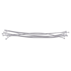 925 Sterling <b>Silver</b> Mogra Beaded Plain <b>Wire</b> <b>Jewelry</b> <b>Making</b> Findings Components Wholesale Bulk Supply Accessories - Product Image 1