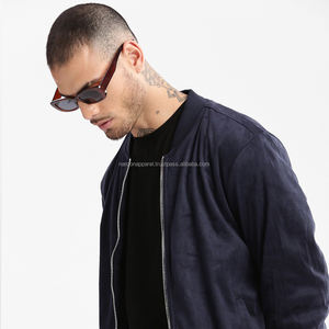 Nardon Apparel OEM personnalisé hiver Vintage école collège hommes Varisty vestes manteau laine Letterman Crop Varsity veste homme - Product Image 4