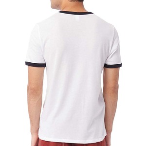 T-shirt en coton respirant à col ras du cou et manches courtes pour homme, style sportif, vente en gros - Product Image 6