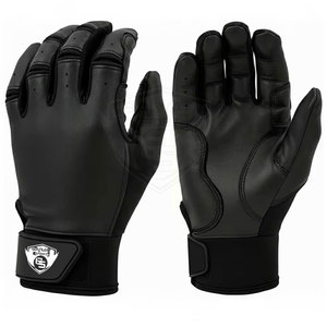 บริการ OEM รับผลิตถุงมือตีเบสบอลแบบข้อมือสั้น ระบายอากาศได้ดี ดีไซน์ใหม่ สีพื้น สำหรับขายออนไลน์ - Product Image 4