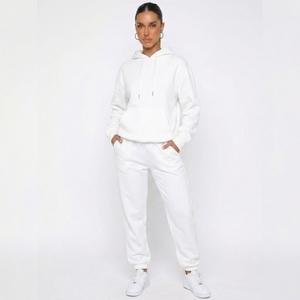 STAR SPEED Survêtements d'hiver décontractés légers et solides pour femmes 2 en 1 en polaire, pour le fitness et l'entraînement, qualité supérieure, 100% polyester tricoté - Product Image 1