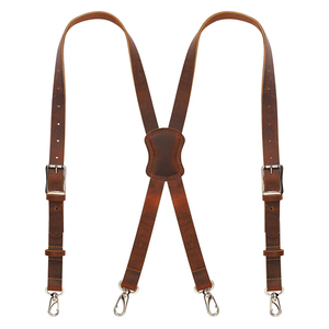 สายรัดตัวแบบปรับได้รูปทรง X รุ่นคลาสสิก ทำมือ ปี 2026 สำหรับเพื่อนเจ้าบ่าว งานแต่งงาน และชุดทางการ ทำจากหนัง - Product Image 1