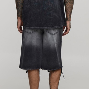 Custom Design Denim Jorts Comfortable Lightweight Denim Shorts for Fashion Wear OEM Manufacturer - Product Image 3