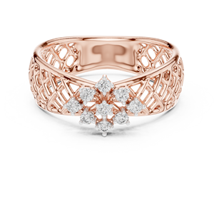 TRENDY LAB GROWN DIAMOND BRILLIANT CUT RHODIUM PLATED WOMEN'S RING <b>SET</b> 18KT SOLID YELLOW GOLD ENGAGEMENT WEDDING PARTY <b>VALENTINE</b> - Product Image 6