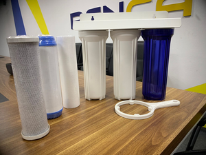 Purificateur d'eau électrique Penca RO à 8 niveaux, filtre à eau domestique avec pompe sans réservoir à changement rapide et matière plastique - Product Image 3