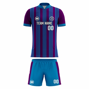 Fabricant d'uniformes d'équipes de football de qualité professionnelle OEM, ensemble maillot et short de football personnalisés, fournisseur en gros - Product Image 4