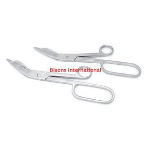 BISONS Tijeras para cortar yeso al por mayor con mordazas dentadas, 2 unidades, de acero inoxidable, instrumentos quirúrgicos para extracción de yeso ortopédico - Product Image 5