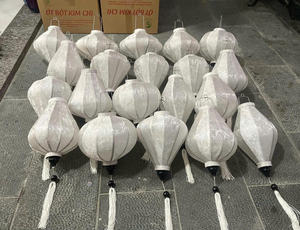 Lanterne en soie traditionnelle faite à la main, décoration suspendue, lampe pour restaurant, hôtel, mariage, événement et éclairage d'ambiance intérieur - Product Image 5