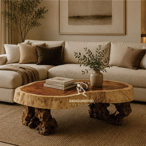 Handmade Rustic Wood <b>Coffee</b> <b>Table</b> Modern Living Room Furniture - Product Image 1