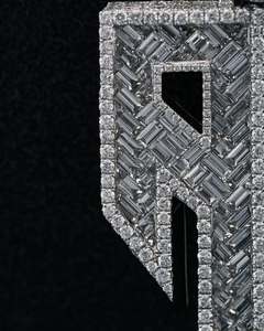 Pendentif Hip Hop Diamant Écologique Iced Out Luxe Bling Collier Bijoux pour Hommes Femmes Rapper Streetwear Mode - Product Image 4