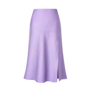 Falda Elegante Informal y Transpirable de Estilo Moderno para Mujer, Tipo Seda Satinada, para Ropa de Negocios, Corte Ajustado - Product Image 4