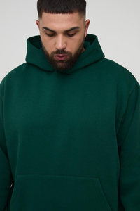 Sweat-shirts personnalisés de haute qualité pour hommes, en coton 100% lourd, brodés, vintage, surdimensionnés, grande taille, streetwear d'automne, écologiques - Product Image 3