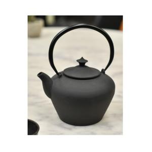 Hermosa Tetera Redonda de Hierro Fundido con Diseño de Flores Doradas, con Tapa y Asa, Tetera Decorativa para Servir Té - Product Image 6