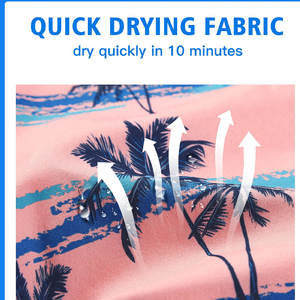 Short de bain décontracté pour homme, coupe ajustée, séchage rapide, taille mi-haute, avec cordon de serrage, imperméable, poches, doublure en maille, couleur unie - Product Image 6