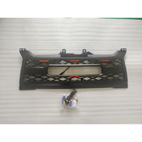 Calandre avant automobile avec éclairage LED pour HIACE 2014-2018, kit de mise à niveau des accessoires de calandre pour fourgonnette à carrosserie étroite, garniture de carrosserie automobile