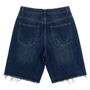 Pantalones Cortos de Mezclilla Casuales de Verano para Hombre, Estilo Vintage, Corte Bootcut, Cintura Media, Diseño con Botones Frontales, Secado Rápido, Estilo Urbano, Venta al Por Mayor - Product Image 3