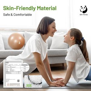 Palla da Pilates Piccola da 9 Pollici Anti-Scoppio, Palla per Yoga e Stabilità, Attrezzo per Esercizi di Rafforzamento del Core e Terapia Fisica, per Barre e Allenamento Core - Product Image 5
