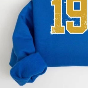 Premium College Varsity <b>Sweatshirt</b> Long Sleeve Crew Neck Pullover Warm Casual Top <b>Retro</b> Fashion Streetwear Clothing for Women - Product Image 6