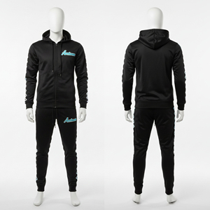 ชุดวอร์มแบบมีฮู้ดสำหรับฤดูหนาว คุณภาพดีที่สุดใหม่ล่าสุด ทรงเข้ารูป สีพื้น สำหรับทุกเพศ ผลิตจากผ้าฝ้าย 100% ระบายอากาศได้ดี แห้งเร็ว - Product Image 1