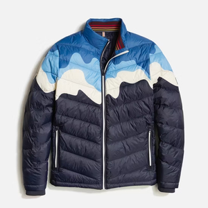 Custom Made Graphic Print Padded <b>Jackets</b> Low MOQ Casual Outdoor <b>Jackets</b> Low MOQ Zip UP <b>Packable</b> <b>Jackets</b> Fashionable Puffer Coat - Product Image 5