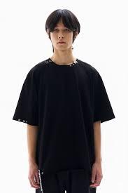 T-shirt Homme Streetwear Oversize en Coton Tricoté 100% Lourd 285g à Séchage Rapide et Respirant - Product Image 3