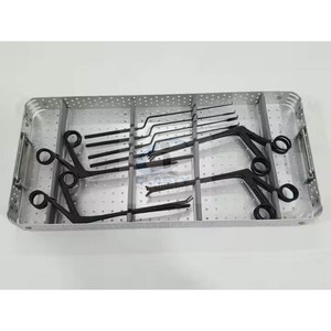 CLASTY INSTRUMENTS Juego de Instrumentos para Cirugía Lumbar Posterior Mínimamente Invasiva, Kit Quirúrgico Completo de Acero Inoxidable, Caja de Acero - Product Image 2