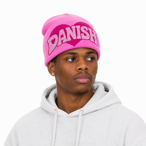 Gorro de Punto Jacquard de Alta Calidad Cosh International, Transpirable, Estilo Vintage, con Diseño de Calavera, Logotipo Personalizado, Gorro Premium - Product Image 3