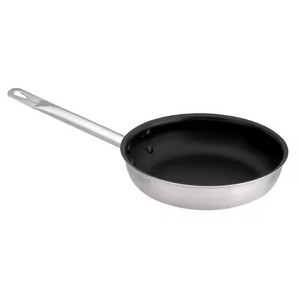 Sartén de Acero Inoxidable Pulido con Base de Cobre, Borde Curvo, para Cocina Gourmet, Ideal para Cocinar y Asar a Bajo Fuego, Precio Económico - Product Image 6