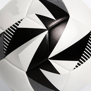 Balón de Fútbol de Material PU, Rayas Blancas y Negras, Resistente, para Todas las Estaciones, Balón de Ejercicio - Product Image 5