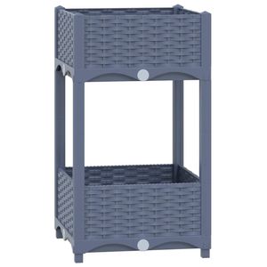 Pots et jardinières surélevés en polypropylène bleu gris 15,7 po x 15,7 po x 28,0 po - Product Image 2