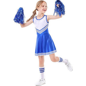 Costume de cheerleading personnalisé à vendre en ligne, uniforme de cheerleader sans manches, impression d'uniformes de cheerleading - Product Image 5