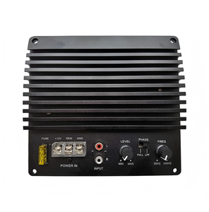 Placa Amplificadora para Coche de Alta Calidad de 12 V 80 W Clase <span class=keywords><strong>D</strong></span>, con Entrada de Audio de Aluminio y Ajuste para Subwoofer - Product Image 1