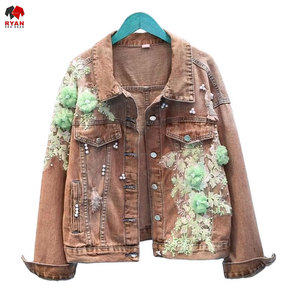 Ryan Pro Gear <b>Customized</b> <b>Denim</b> <b>Jacket</b> For Women Breathable and Comfortable Fabric with <b>Customized</b> Logo OEM Design - Product Image 4