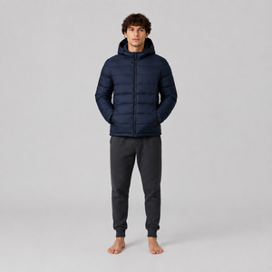 Veste matelassée de qualité supérieure, prix abordable, style tendance, nouvelle arrivée, marque privée, bon fabricant, vestes matelassées pour hommes, OEM - Product Image 1