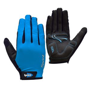 Guantes de Ciclismo Negros de Dedo Completo, Transpirables, Antideslizantes, con Gel en la Palma, para Ciclismo y Deportes al Aire Libre - Product Image 2