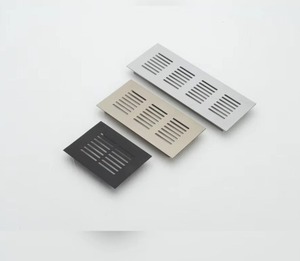Modern Metal Floor Vent Cover Air Grille Rectangular Slotted Diffuser <b>for</b> <b>Bathroom</b> HVAC System Eco-Friendly Durable Factory - Product Image 3