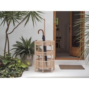 Paragüero de Madera de Nogal Hecho a Mano - Acabado con Pátina Antigua, Diseño Independiente, Aqudus Saleem AS-WN07, Venta al por Mayor - Product Image 5
