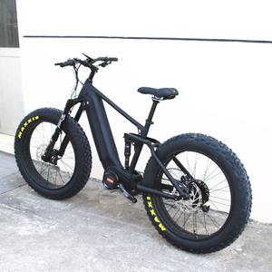 Bicicleta Eléctrica Híbrida de 1000 Vatios con Motor Bafang, Batería de Litio de 48V 20Ah, Cuadro de Aluminio y Neumáticos Gruesos de 26'' - Product Image 1