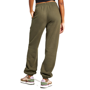 Wholesale Custom 100% Cotton Fleece Loose Fitness Sports Wear Thick Baggy Jogger Pants Quick Dry Woman's Sweatpants for Women - Product Image 3