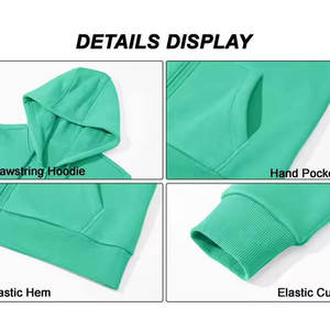 Sudadera con Capucha para Mujer, Diseño Moderno, Secado Rápido, Material de Algodón Cómodo, Cierre de Botones Parcial, Sudadera de Alta Calidad - Product Image 5