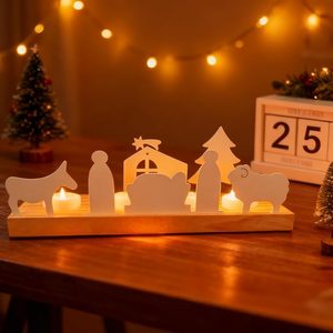 Nouveauté : Magnifique centre de table de Noël fait main pour les réunions de famille et la décoration de salle à manger - Product Image 3